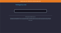 Desktop Screenshot of feelingsexy.com