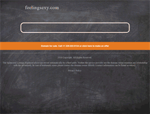 Tablet Screenshot of feelingsexy.com